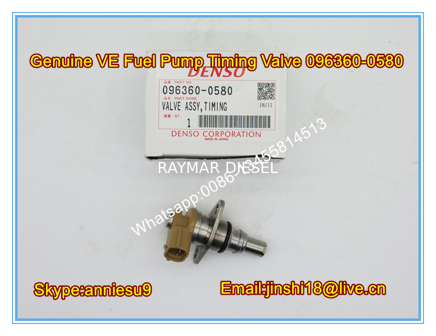 Denso Genuine VE Fuel Pump Timing Valve 0963600580 for TOYOTA 1HDFTE
