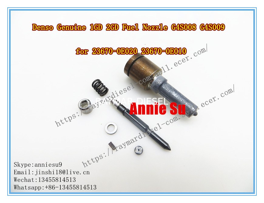 DENSO GENUINE AND BRAND NEW 1GD 2GD FUEL PIEZO INJECTOR NOZZLE VALVE