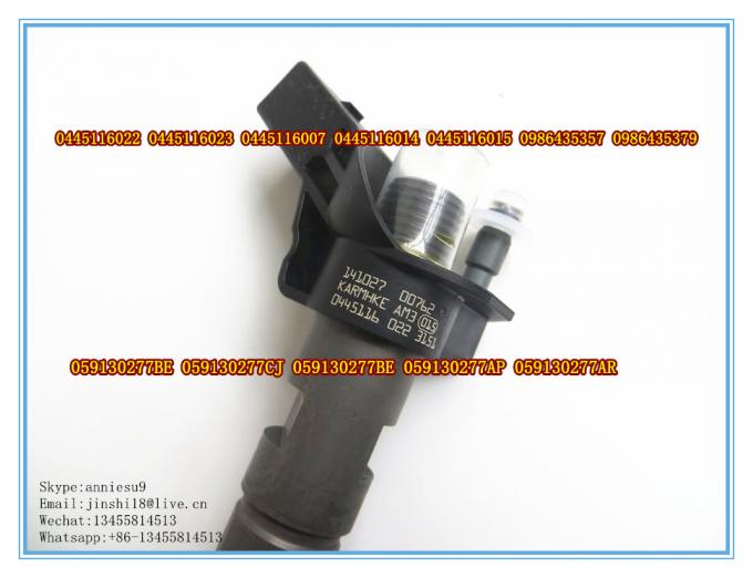 6x Bosch Einspritzdüse 0445116023 Injektor Audi A6 Q5 Q7 2.7 3.0 TDI 0986435357