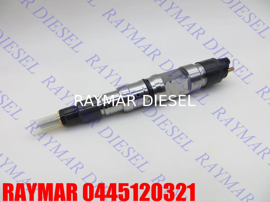 GENUINE DIESELBOSCH COMMON RAIL FUEL INJECTOR 0445120321, 0445120445, 200V10100-6126, 0986AD1075