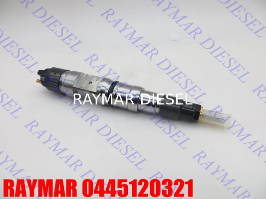 GENUINE DIESELBOSCH COMMON RAIL FUEL INJECTOR 0445120321, 0445120445, 200V10100-6126, 0986AD1075