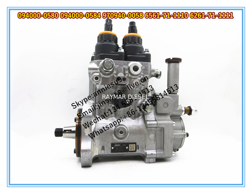 Denso Genuine DIESEL HP0 FUEL PUMP 094000-0580, 094000-0584, 970940-0058, 6561-71-1110, 6261-71-1111