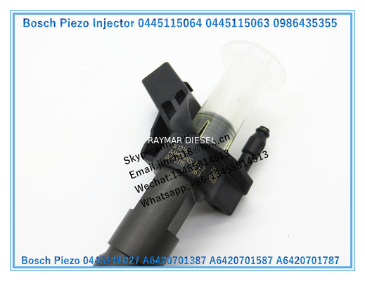 Bosch Genuine Piezo Injector 0445115064, 0445115063, 0445115027, 0986435355 A6420701387, A6420701587, A6420701787