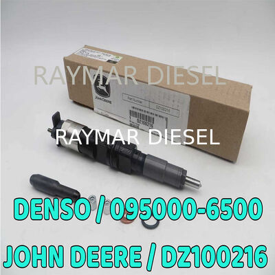 Genuine New Diesel Common Rail Fuel Injector 095000-6500 DZ100216 RE529117 RE546782 RE529414