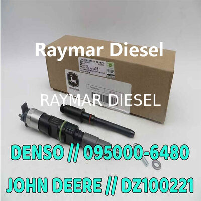 Genuine New Diesel Common Rail Fuel Injector 095000-6480 DZ100221 RE529149 RE529144 RE546776 RE528407 RE529152 RE531492 RE546753