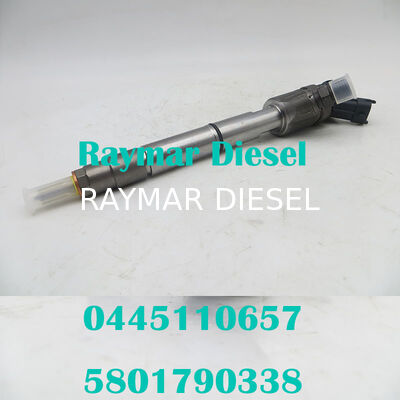 Genuine And Brand New Diesel Common Rail Fuel Injector 0445110657， IVEC O 5801790338