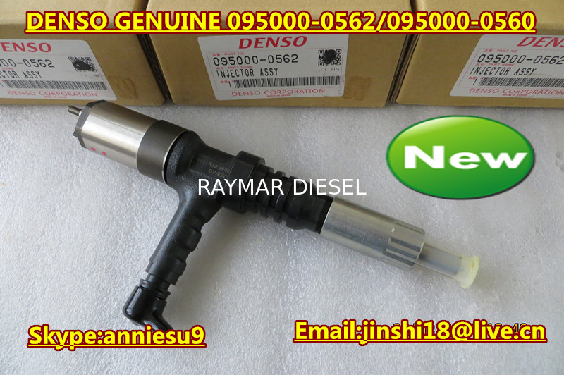 Denso Common Rail Injector 095000-0560 095000-0562 for KOMATSU 6218-11-3100 6218-11-3101