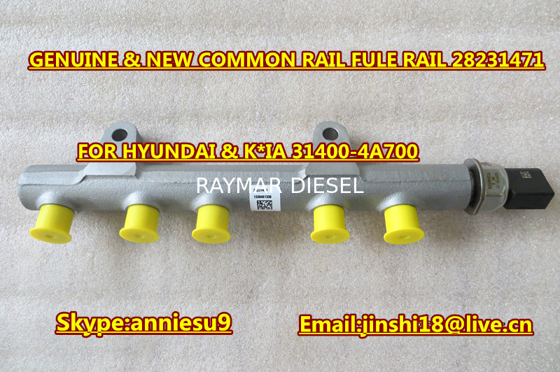 Genuine & New Common Rail Fuel Rail 28231471 for HYUNDAI & KIA 31400-4A700