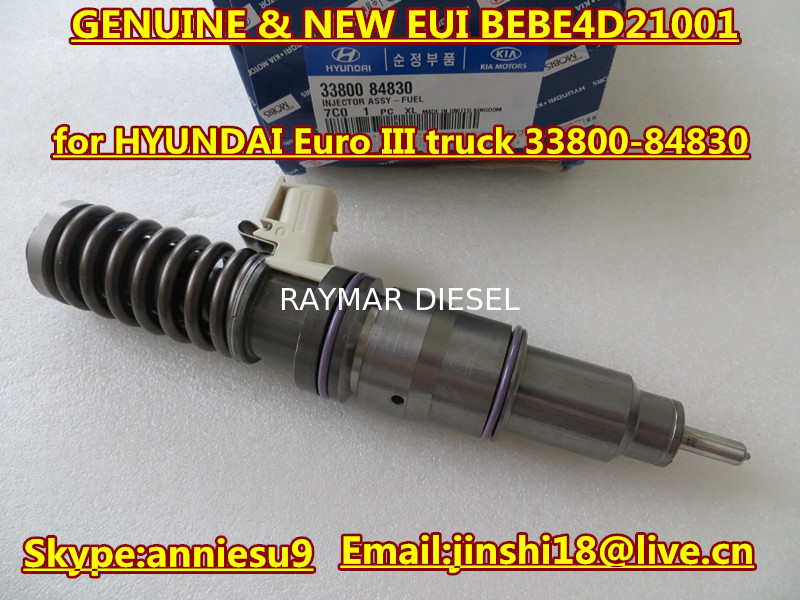 Genuine EUI Unit Injector BEBE4D21001 for HYUNDAI Euro III Truck 33800-84830