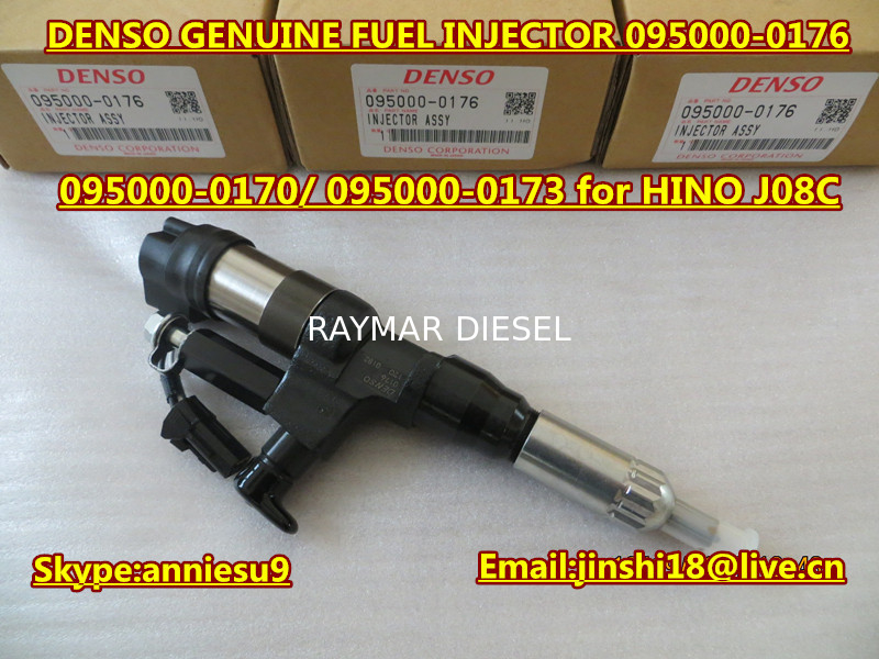 Denso Common Rail Injector 095000-0170 095000-0173 095000-0176 for HINO J08C