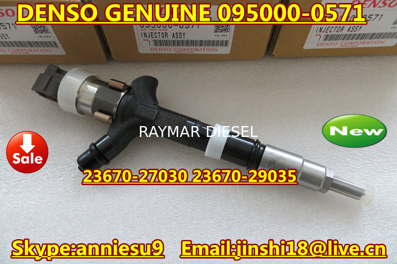 Denso Common Rail Injector 095000-0570 095000-0571  TOYOTA Avensis Fuel Injector 23670-270