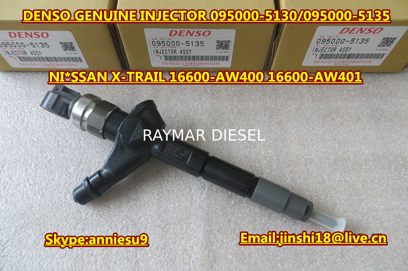Denso Genuine & New Common Rail Injector 095000-5130 095000-5135 for NISSAN X-TRAIL 16600-