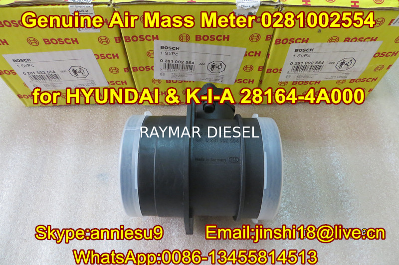 Bosch Genuine & New Air Mass Meter 0281002554 for HYUNDAI & KIA 28164-4A000