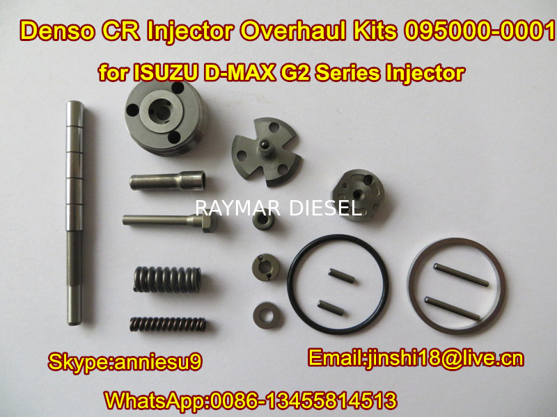 Denso Common Rail Injector Overhaul Kits 095000-0001 for ISUZU D-MAX G2 Series Injector