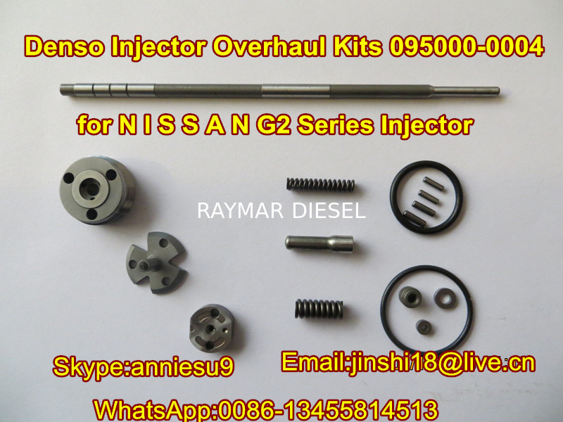 Denso Common Rail Injector Overhaul Kits 095000-0004 for N I S S A N G2 Series Injector