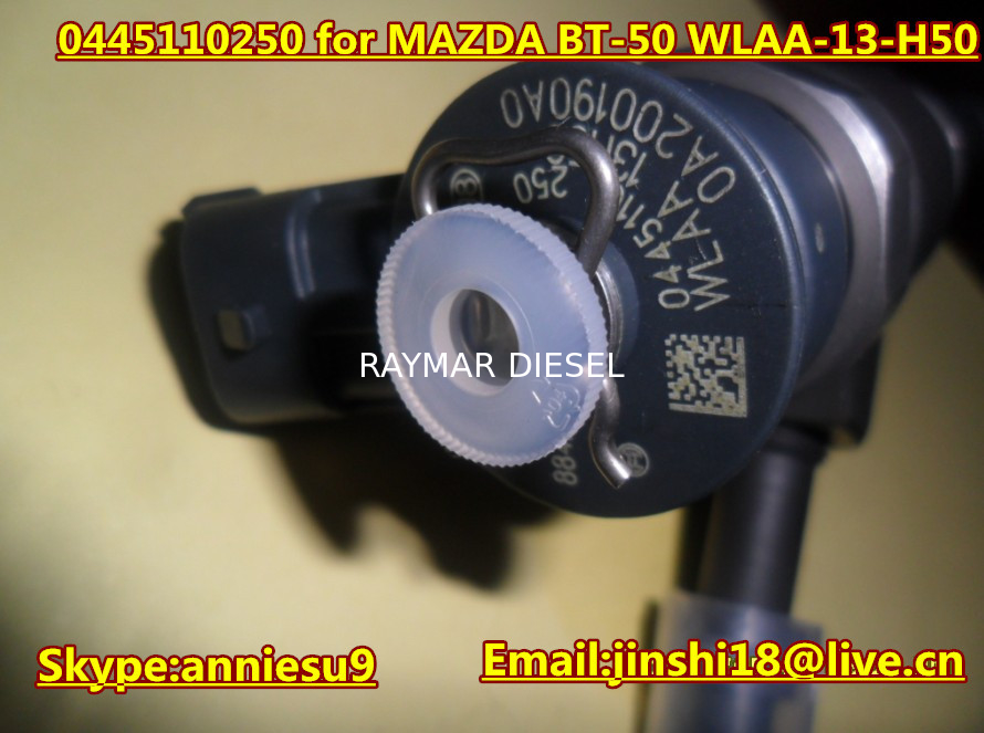 Bosch Common Rail Injector 0445110250 for MAZDA BT-50 WLAA-13-H50