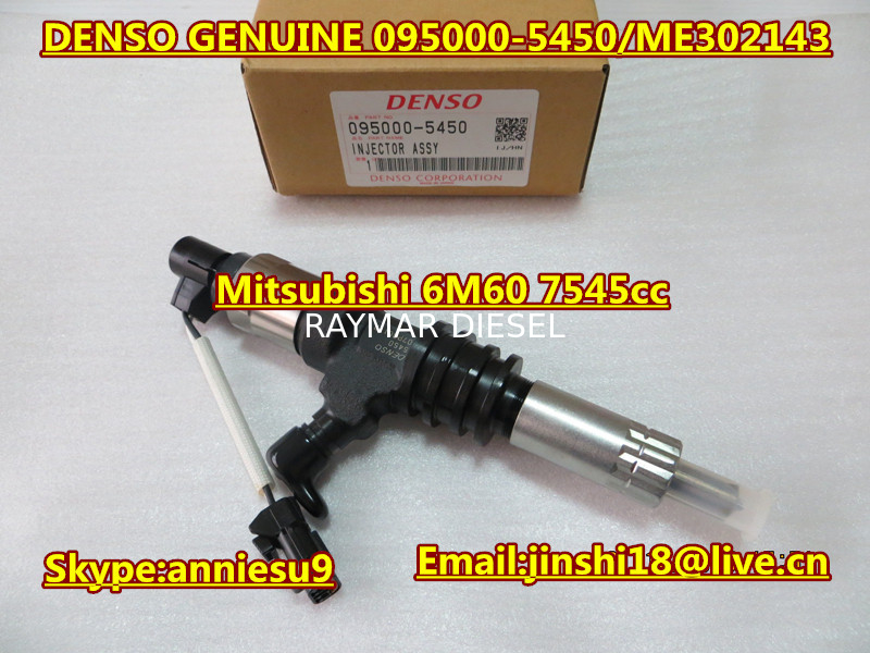Denso Original Fuel Injector 095000-5450/ME302143 for Mitsubishi 6M60 7545CC