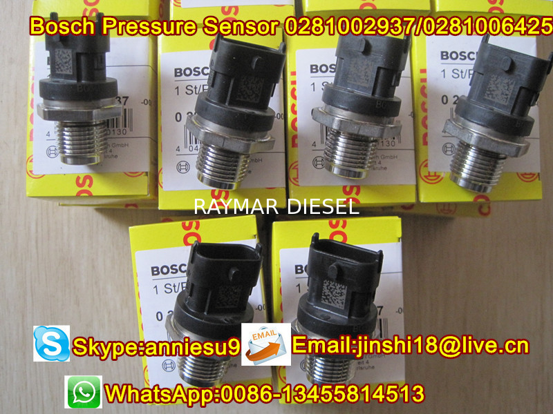 Bosch Genuine & New Rail Pressure Sensor 0281002937/0281006425