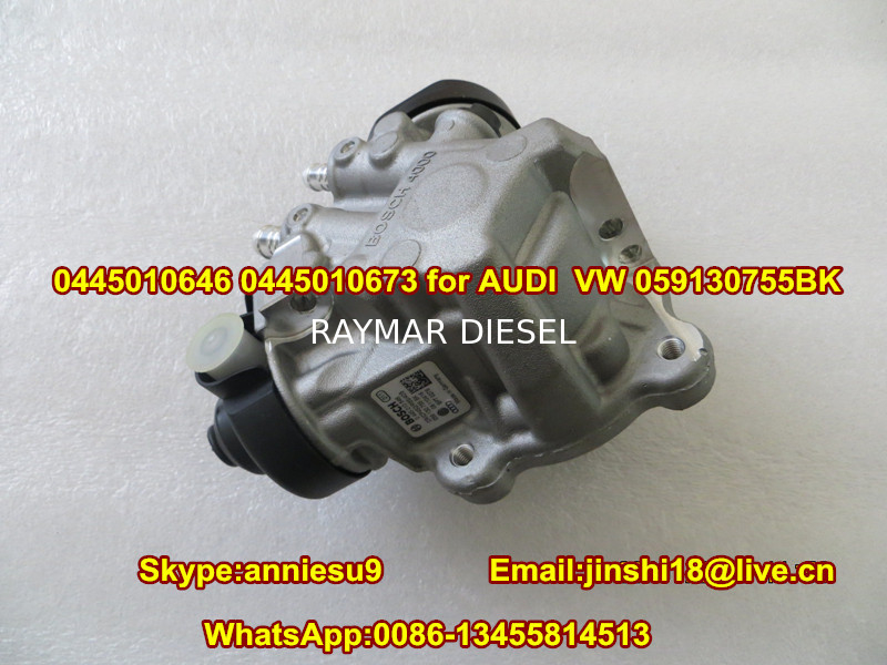 Bosch Common Rail Fuel Pump 0445010646  0445010673 for AUDI   VW 059130755BK