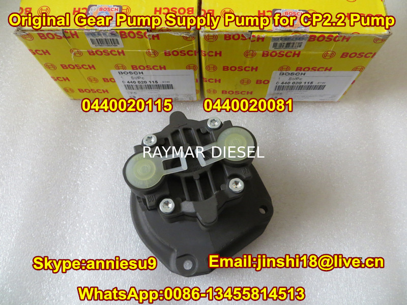 Bosch Genuine Gear Pump/ Fuel Supply Pump 0440020115 0440020081 for CP2.2 Pump