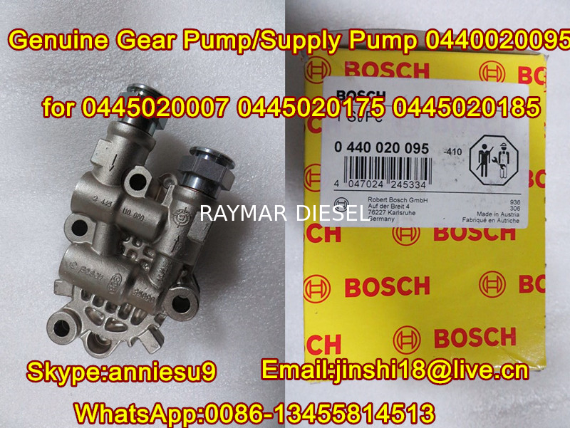 Bosch Gear Pump/Supply Pump 0440020095 for 0445020007  0445020175 0445020185