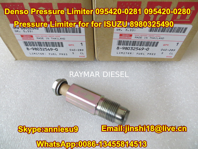 Denso Genuine Fuel Pressure Limiter 095420-0281 095420-0280 for ISUZU 8980325490