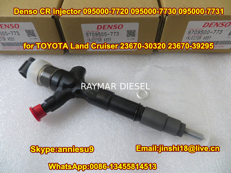 DENSO Common rail injector 095000-7720, 095000-7730, 095000-7731 for TOYOTA Land Cruiser 2