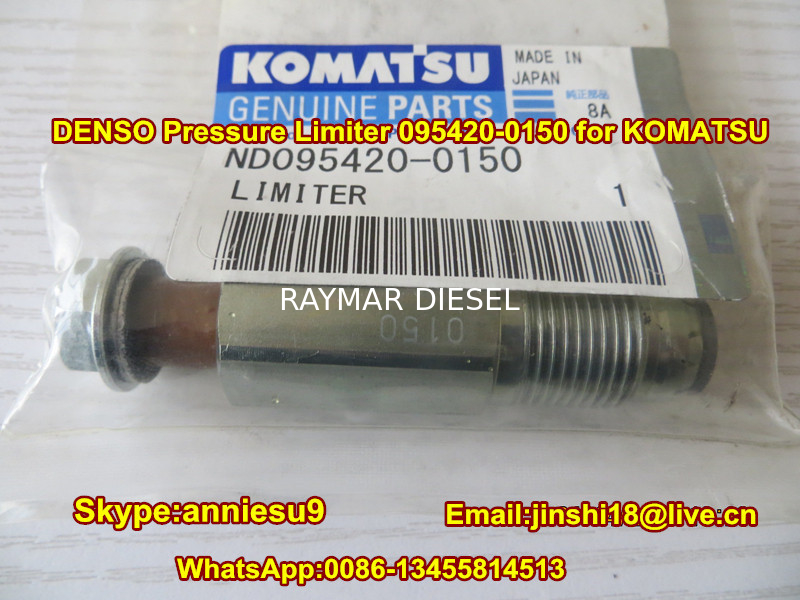 Denso Pressure Limiter 095420-0150 for KOMATSU ND095420-0150