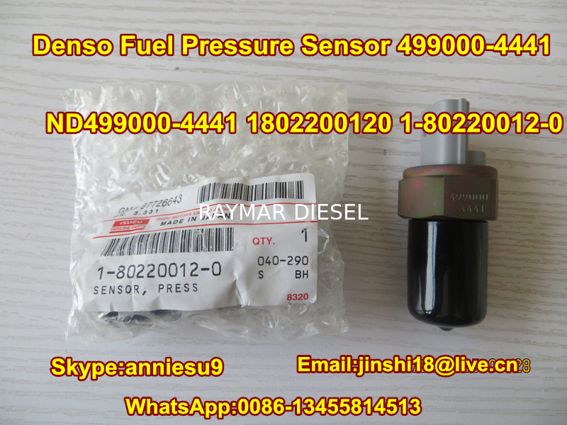 DENSO fuel pressure sensor 499000-4441, ND499000-4441, 1802200120, 1-80220012-0