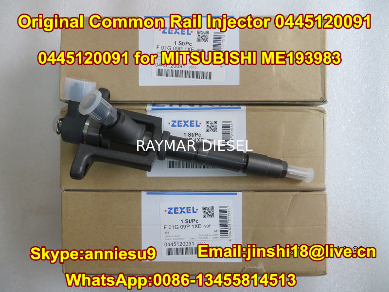 BOSCH Common rail injector 0445120091 for MITSUBISHI ME193983