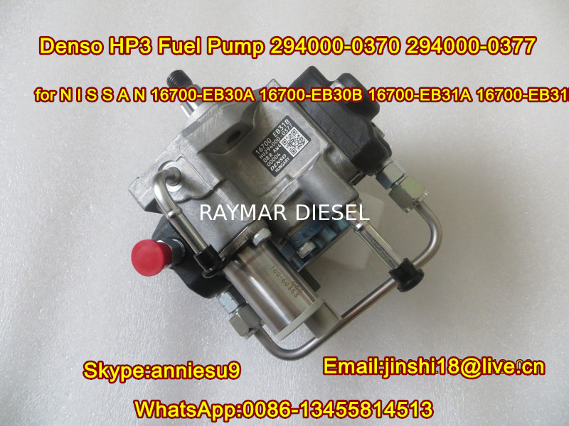DENSO HP3 fuel pump 294000-0370, 294000-0377 for NISSAN 16700-EB30A, 16700-EB30B