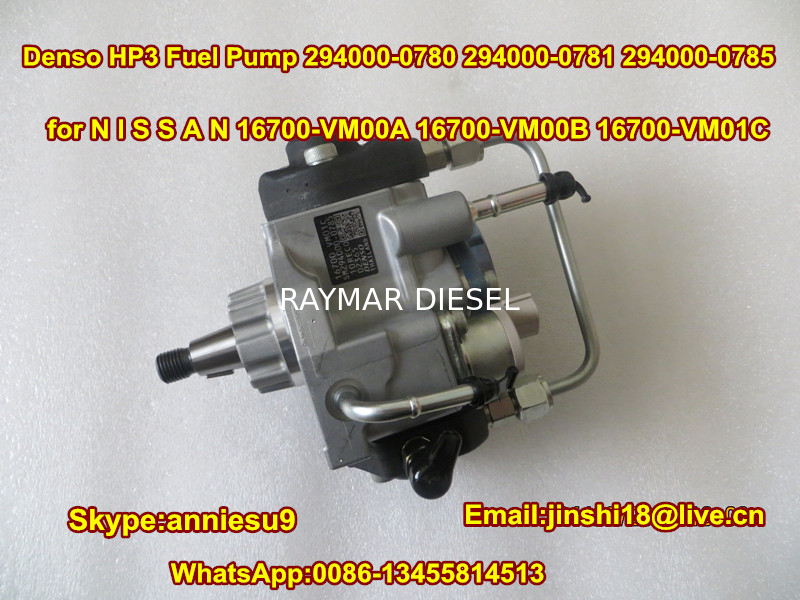 DENSO HP3 fuel pump 294000-0780, 294000-0781, 294000-0785 for NISSAN 16700-VM00A