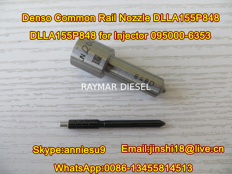 Denso Common Rail Fuel Injector Nozzle DLLA155P848 for Injector 095000-6353