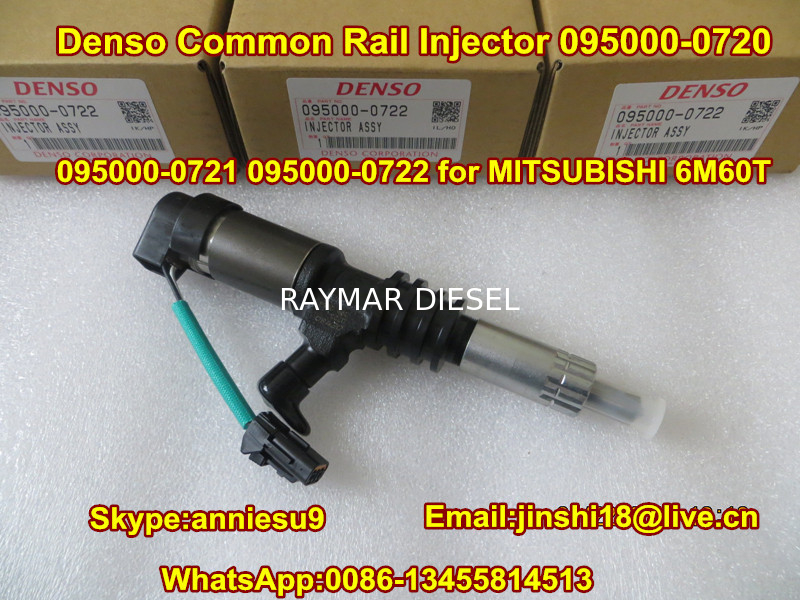 Denso Genuine& New Injector 095000-072#/095000-0721/095000-0722 for MITSUBISHI FH/FK/FM 6M