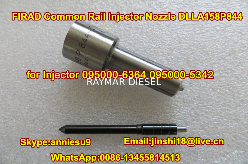 FIRAD Common Rail Injector Nozzle DLLA158P844 for 095000-6364  095000-5342