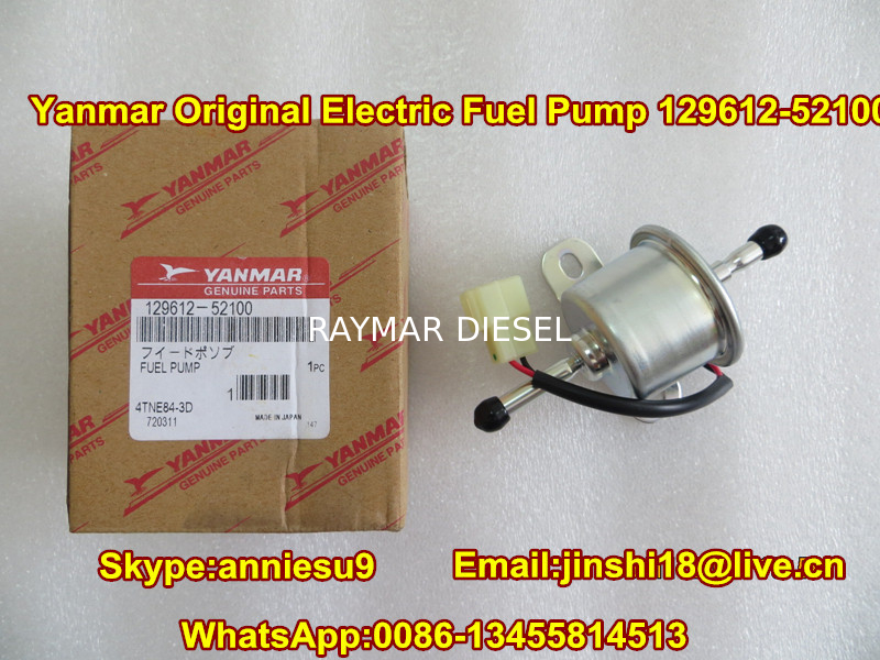 YANMAR Electric Fuel Pump 129612-52100 for YANMAR 4TNE84-3D
