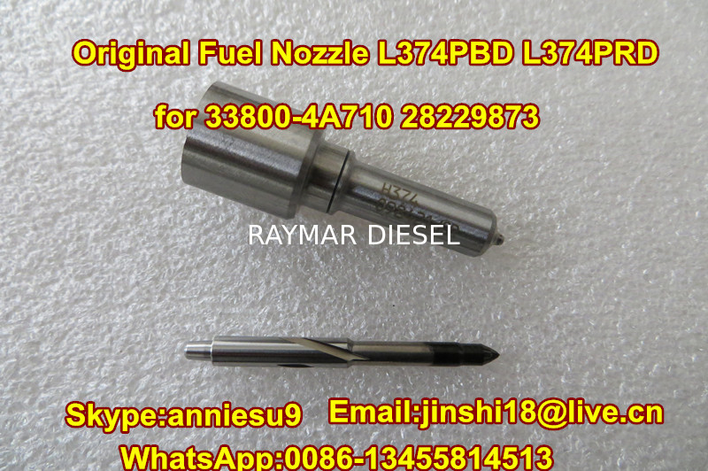 Delphi Original Common Rail Fuel Nozzle L374PBD L374PRD for Injector 33800-4A710 28229873
