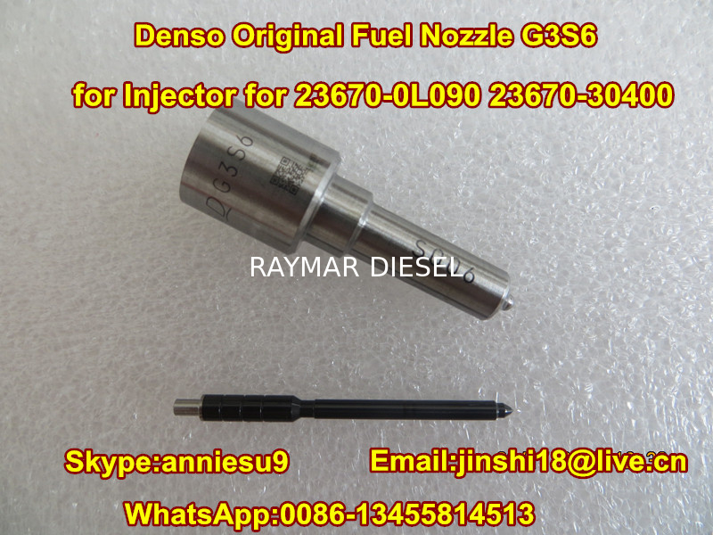 Denso Original Fuel Nozzle G3S6 for Injector 23670-0L090 23670-30400