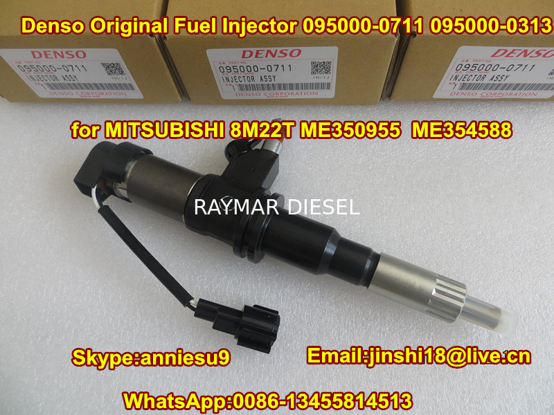 Denso Original Fuel Injector 095000-0711 095000-0313 for MITSUBISHI 8M22T ME350955 ME35458