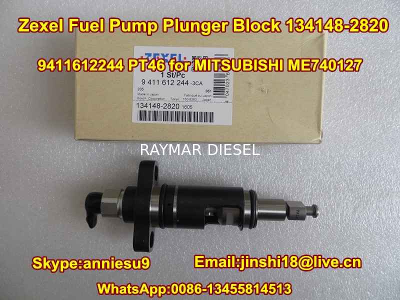 ZEXEL Fuel Pump Plunger Block 134148-2820 9411612244  PT46 for MITSUBISHI ME740127
