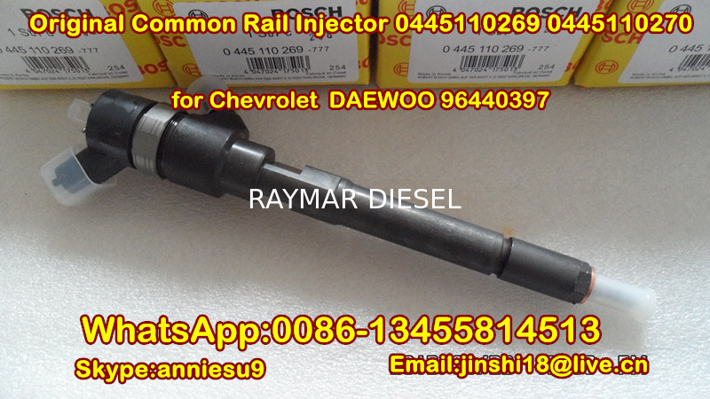 Bosch Common Rail Injector 0445110269 0445110270 for Chevrolet  DAEWOO 96440397