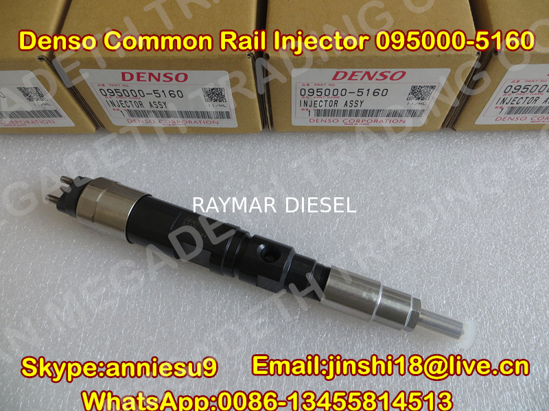 Denso Original Common Rail Fuel Injector 095000-5160 for J O H N DEERE 6081T RE518725