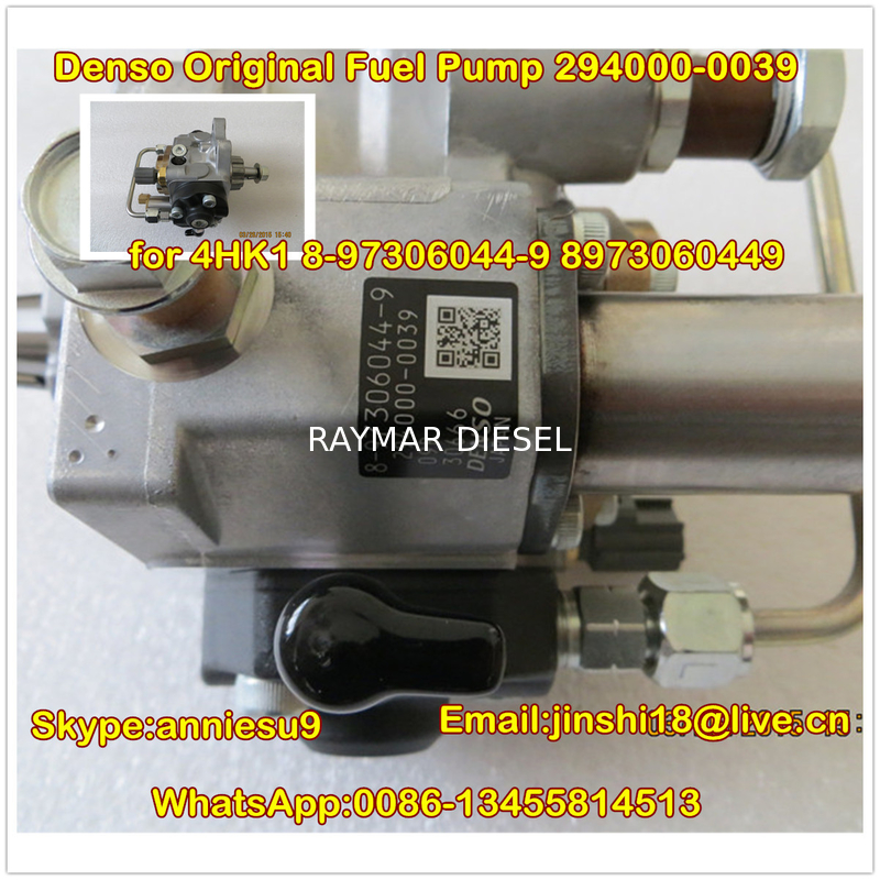 Denso Original Fuel Pump 294000-0039 for ISUZU 4HK1 8-97306044-9 8973060449