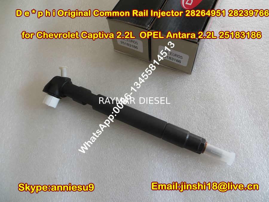 Delphi Common Rail Injector 28264951 28239766 for C h e v r o l e t Captiva 2.2L OPEL Anta