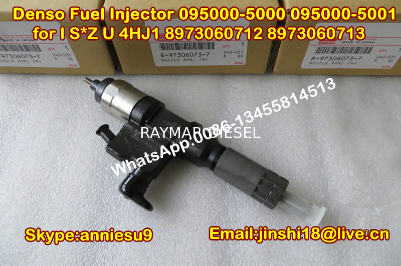 Denso Common Rail Fuel Injector 095000-5010  095000-5011 for ISUZU 4HJ1 8973060731  897306