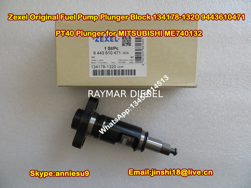 ZEXEL Original Fuel Pump Plunger Block 134178-1320  9443610471  PT40 for MITSUBISHI ME7401