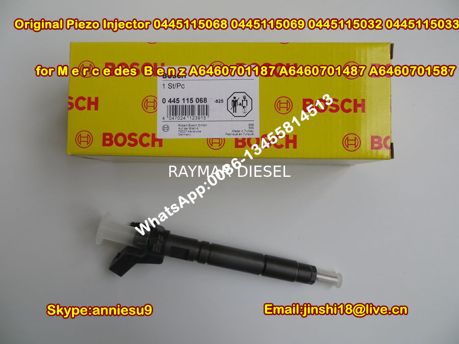 Bosch Piezo fuel injector 0445115068,0445115069, 0445115032, 0445115033 for Mercedes Benz