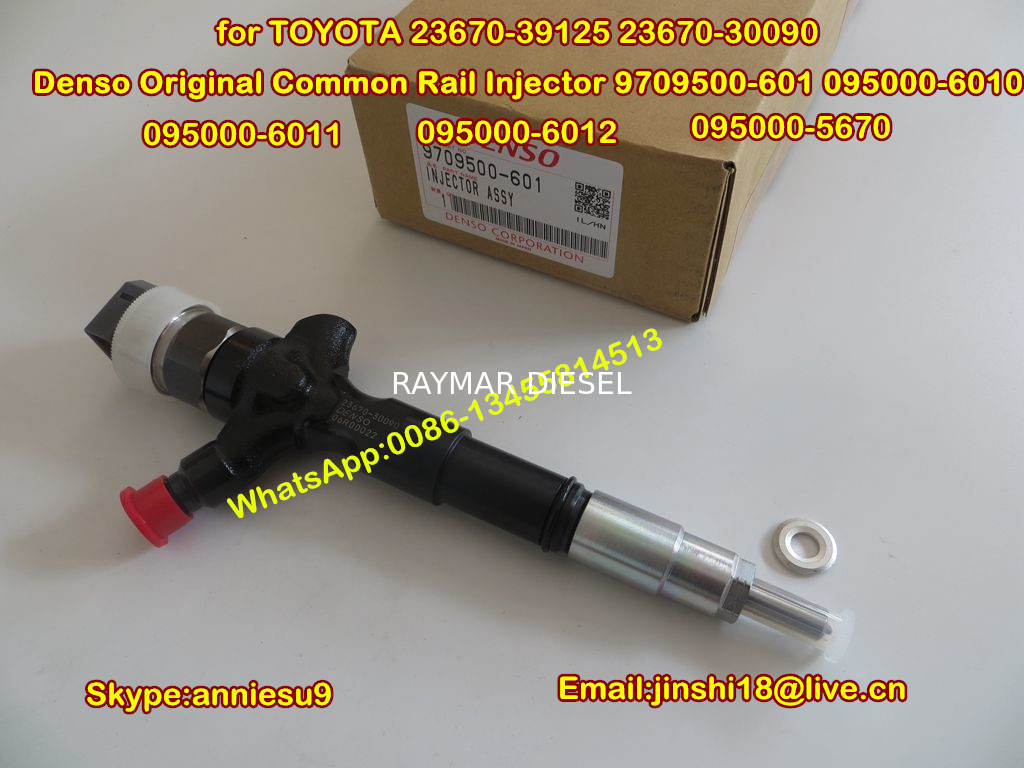 Denso Original Common Rail Injector 095000-6010 095000-6011 095000-6012 095000-5670 for TO