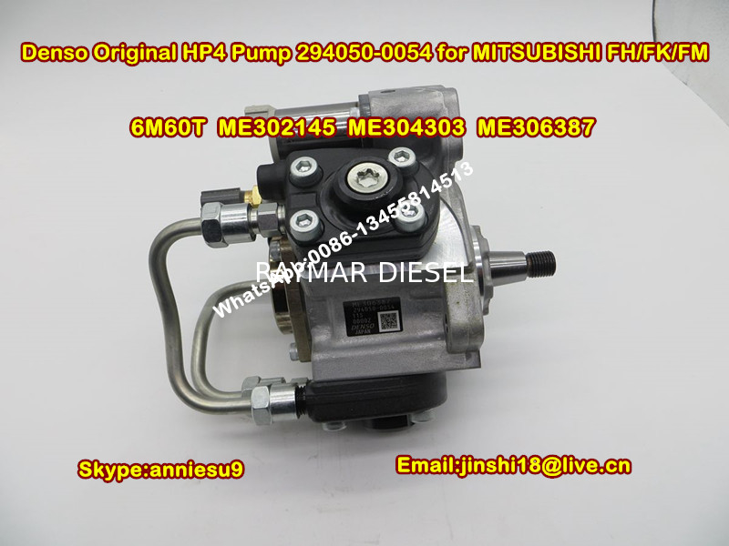 DENSO Genuine HP4 fuel pump 294050-0054 for MITSUBISHI FH/FK/FM 6M60T ME302145, ME304303,
