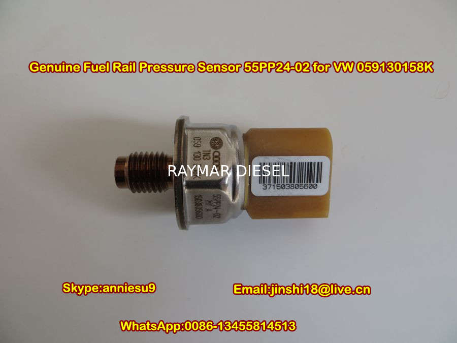 Sensata Genuine and New Fuel Rail Pressure Sensor 55PP24-02 for VW 059130158K